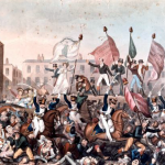 Peterloo massacre cartoon